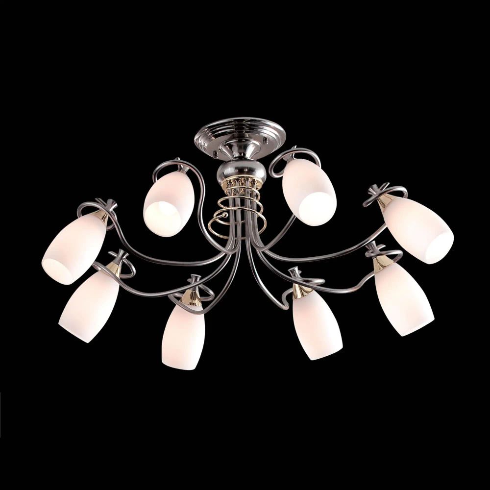 Citilux Каролина CL120181 Люстра потолочная Хром Золото