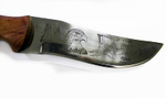 Нож Кизлярский Орел с кожаными ножнами