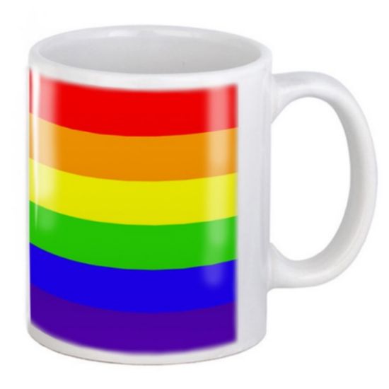 Кружка керамическая Rainbow, 330 мл