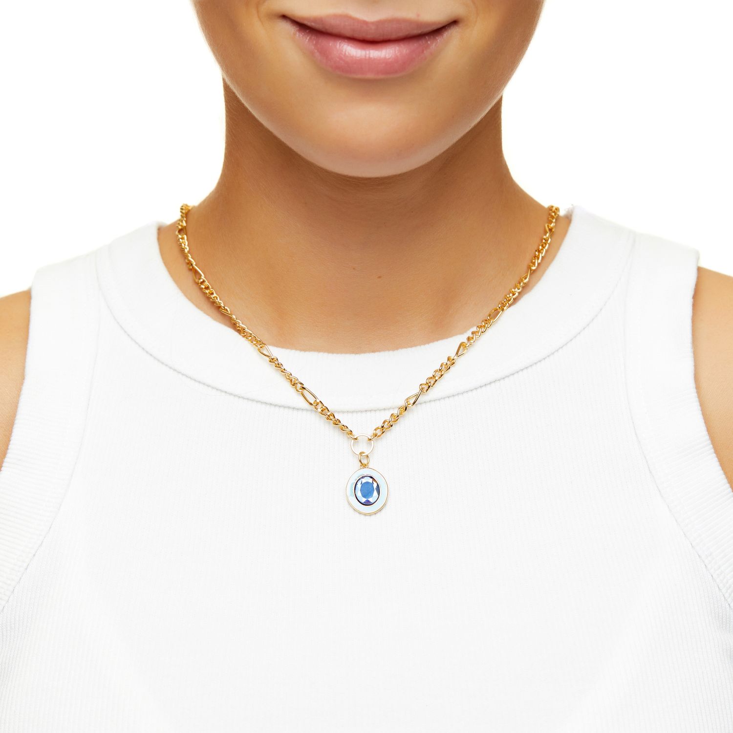 Колье Naked Dreamy Crystal Necklace – Blue