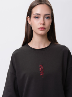 Футболка ВЗГЛЯД "Любовь" Графит