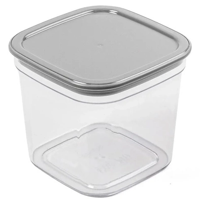 Контейнер для сыпучих продуктов Смарт 0,6л пыльно-серый С413ПСЕР