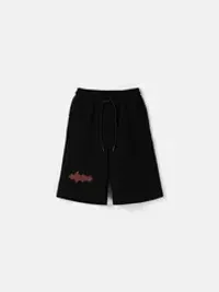 Комплект футболка и шорты "Уголь" с принтом 7+