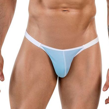 Мужские трусы слипы голубые Clever Moda RELAX BRIEF 184807