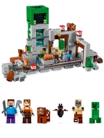 Конструктор Lepin Майнкрафт "Пещера или шахта Крипера"