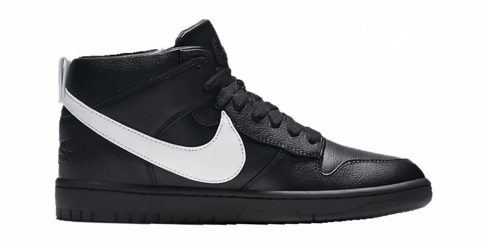 Кроссовки Nike Dunk Lux Chukka Riccardo Tisci Black