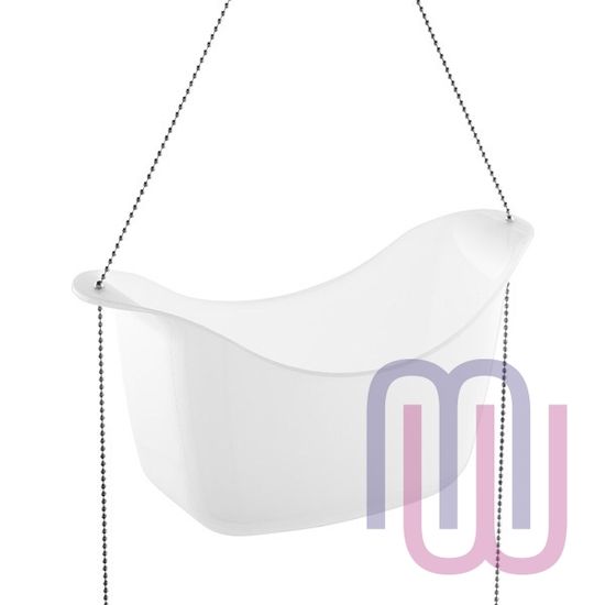 Органайзер для душа Bask белый-никель