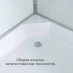Душевая кабина AvaCan D Серия D3090 N 90х90 без крыши