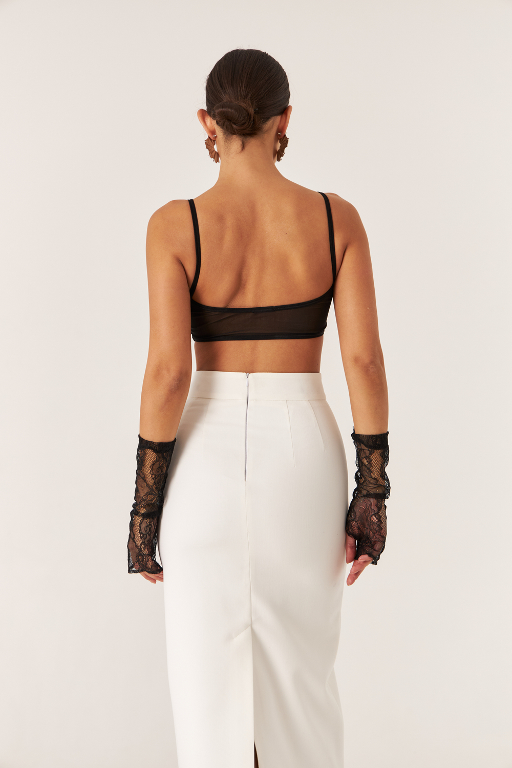 Юбка облегающая