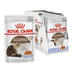 Royal Canin корм консервированный для пожилых кошек 12+ кусочки в желе