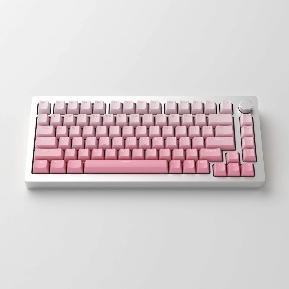 Monsgeek M1W, Haze Pink, Switch Fairy Silent