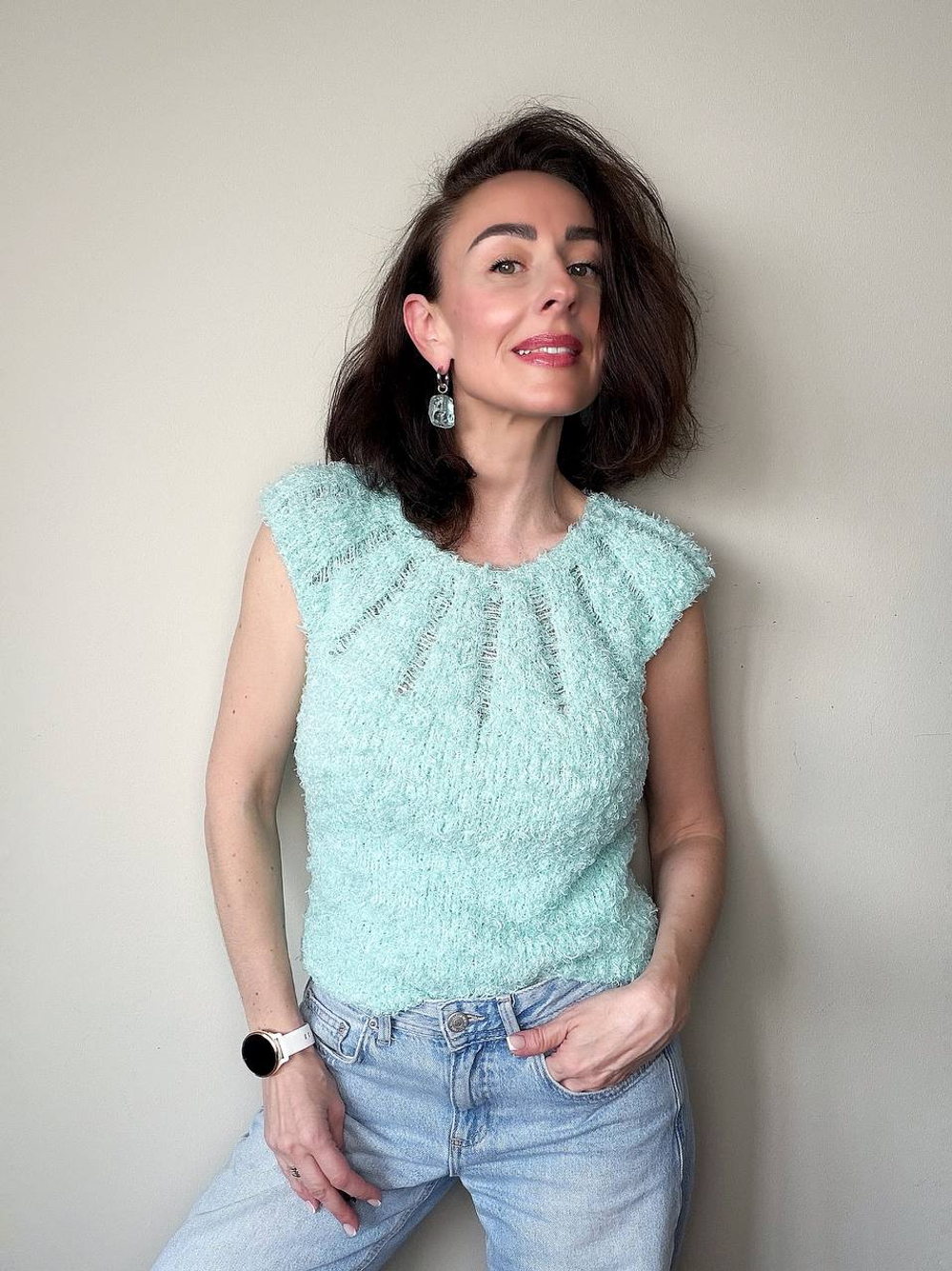 МК Топ, пряжа MOSS от O’YARN