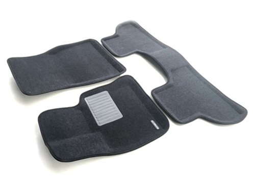 Коврики салона для BMW X5 (F15)/X6 (F16) (2015-2018) Euromat 3D Business серые. Арт. EMC3D-001215G