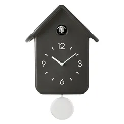 Часы с кукушкой qq, черные