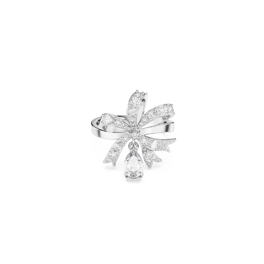 VOLTA:RING S BOW WHI/RHS 55