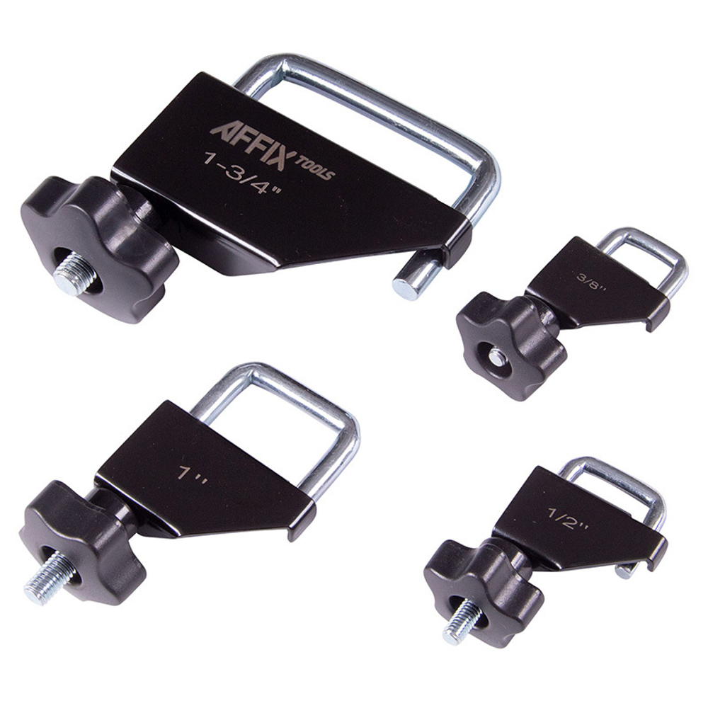 AFFIX (AF10960004) Набор зажимов для шлангов винтовых, 4 предмета