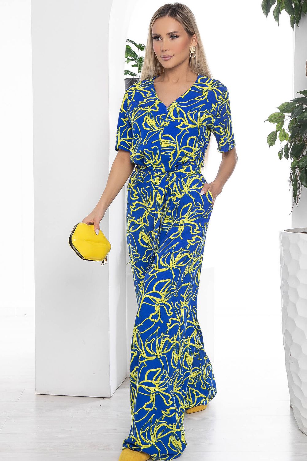 Комбинезон Леон (синий) К10330 LT Collection