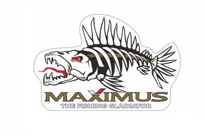 Наклейка MAXIMUS "РЫБА" NEW 150*98