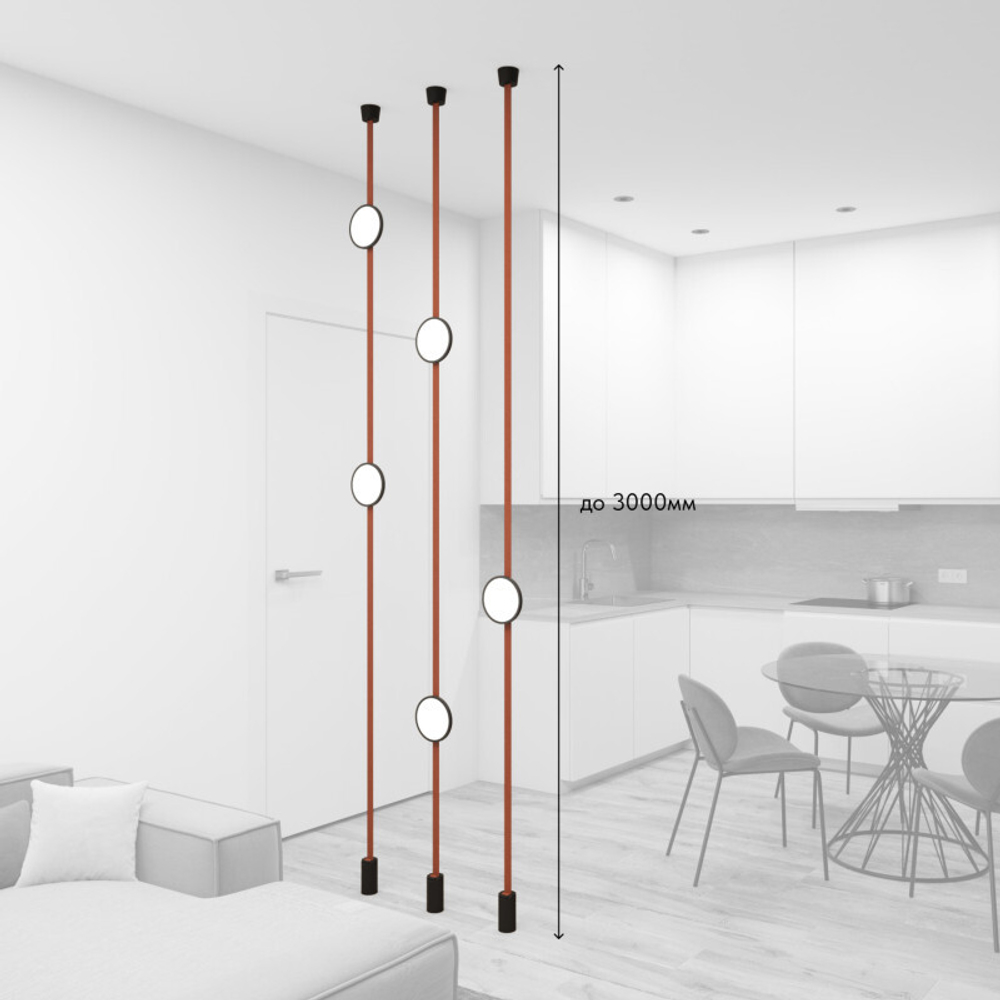 Комплект ременной трековой системы Denkirs Belty Set DK55SET19-01-BR