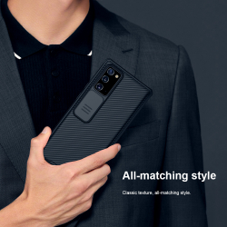Чехол с защитной шторкой для Samsung Galaxy Note 20 от Nillkin серии CamShield Pro Case