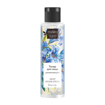 Тонер для лица Увлажняющий Deep Hydration toner Blue Lily, ТМ MI&KO