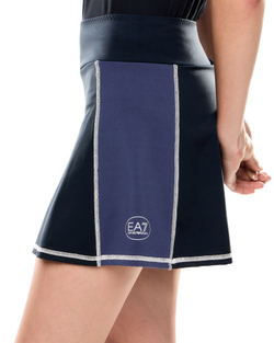 Теннисная юбка EA7 Tennis Pro Freestyle - dusky/armani blue/deep cobalt
