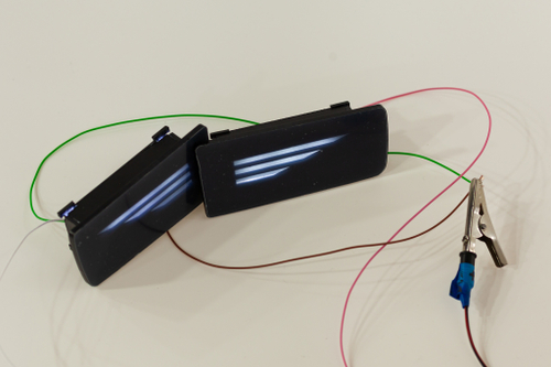 Заглушки под приборную панель Газель (красное, синее, белое, зеленое  комплект)