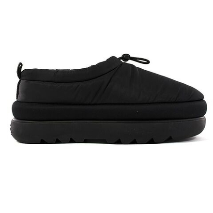 UGG MAXI HERITAGE BRAID CLOG BLACK
