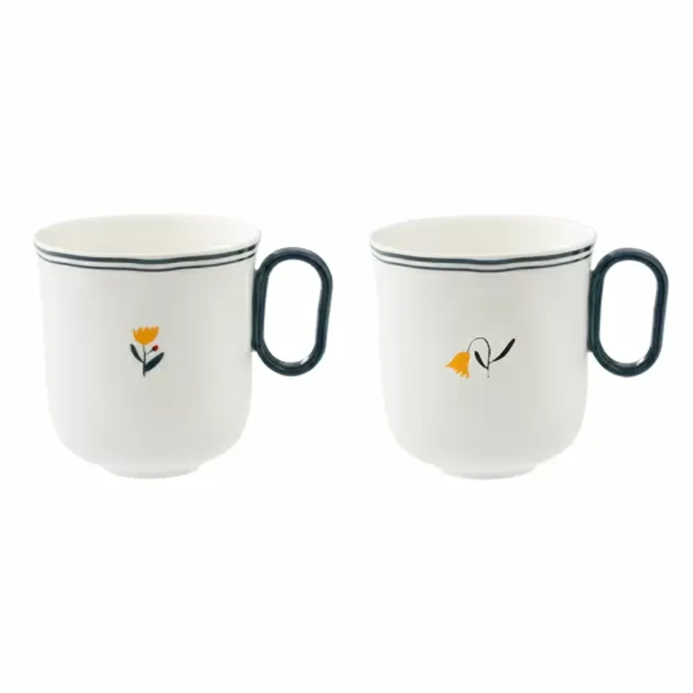 Набор кружек Plush, Golden Bells, 400 мл, 2 шт.