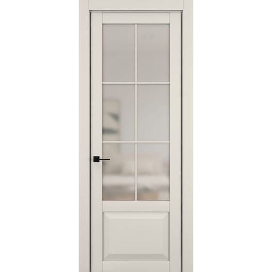 Цена на Межкомнатная дверь керамик NC 6 жемчужный остеклённая Купить Межкомнатная дверь керамик NC 6 жемчужный остеклённая