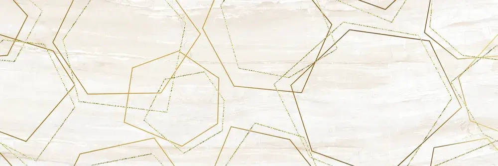 Декоративная плитка ALMA Ceramica DWU93DNV04R Denver 90x30 бежевая глянцевая с орнаментом