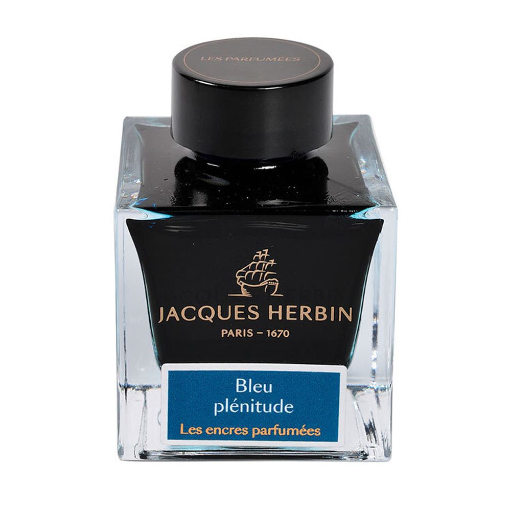 Ароматизированные чернила во флаконе Herbin Prestige 50 мл Bleu plénitude (14716JT)