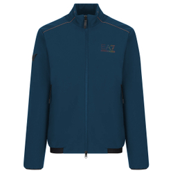 Мужская теннисная куртка EA7 Man Woven Bomber Jacket - небесный