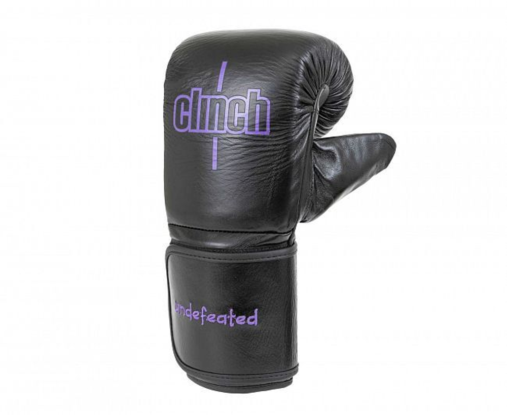 Перчатки снарядные Clinch Bag Mitts Undefeated черные C167