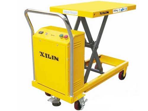 Стол подъемный передвижной 500 кг 300-900 мм XILIN DP50 электрический