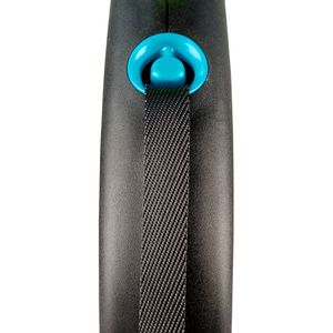 Рулетка flexi Black Design S (до 12 кг) 5 м трос черный/синий