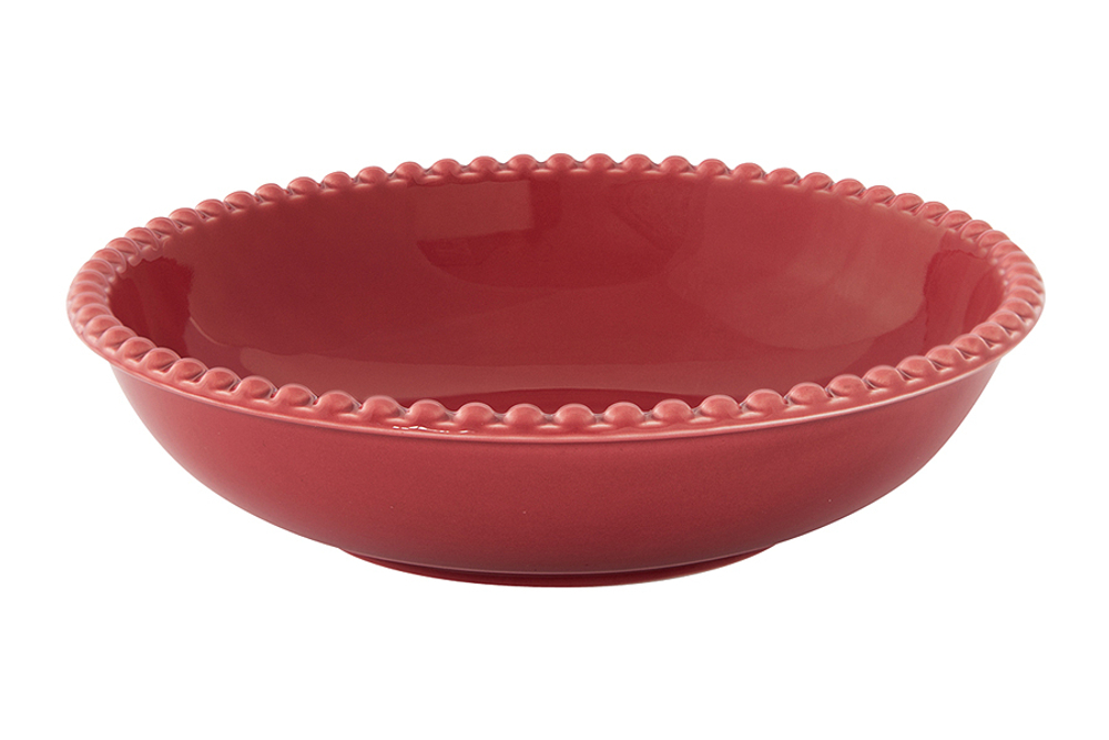 Тарелка суповая 20см Easy Life Tiffany бургунди