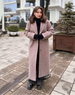 Пальто из 100% шерсти