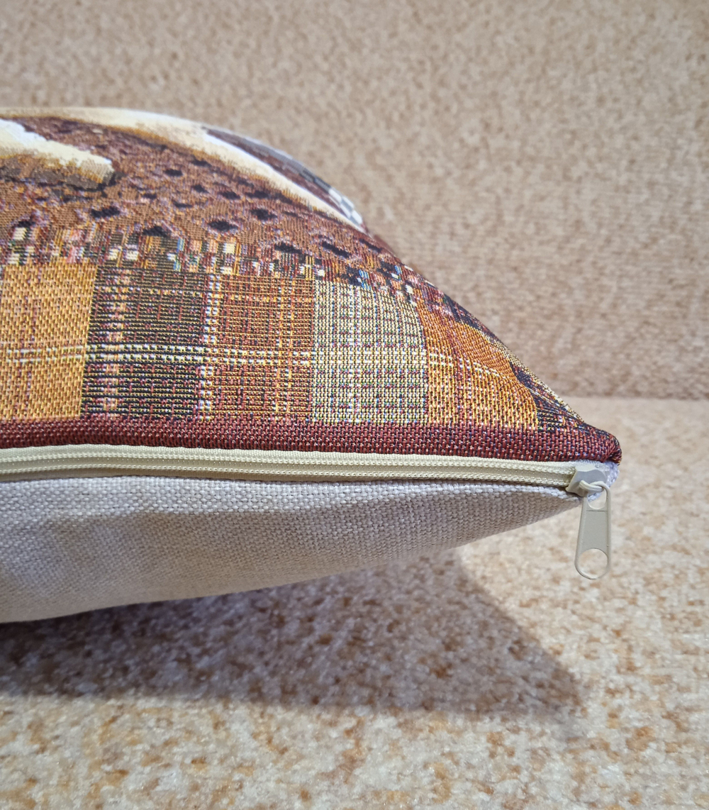 Декоративный гобеленовый чехол Щенки 47х47