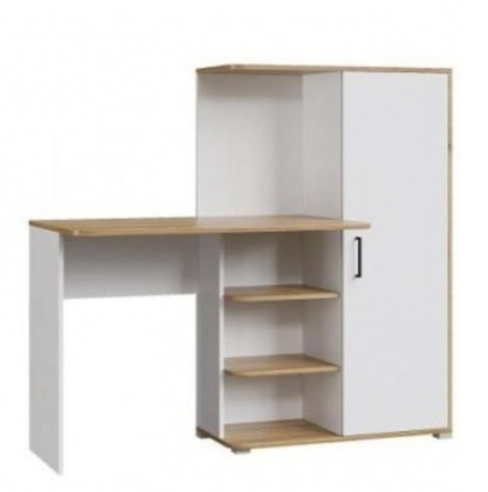 Stif (Реал) Стол со шкафом (белый)
