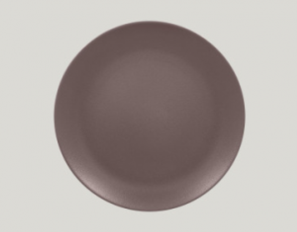 Тарелка RAK Chestnut brown круглая плоская 29 см (коричневый цвет) (81221250)