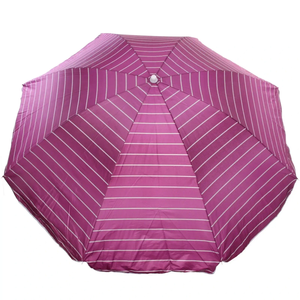 Зонт пляжный D=200 см, h=210 см, «Градиент АРТ1400», с покрытием от нагрева, ДоброСад