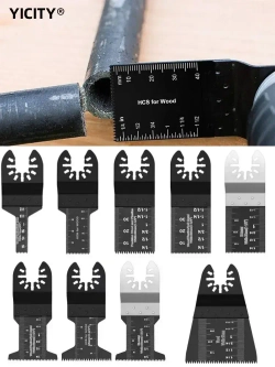 YICITY Набор насадки для реноватора пильные, пилки для реноватора, полотно пильное/ 13 штук