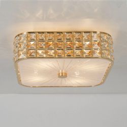 Citilux Портал CL324242 Люстра хрустальная Золото