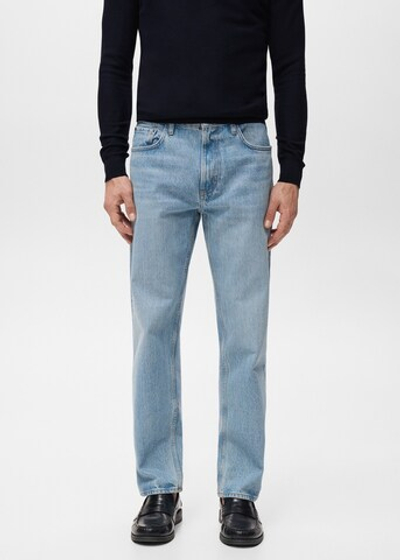 Джинсы Moby straight fit светлого цвета