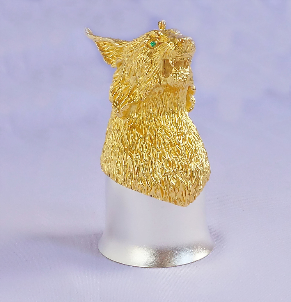 Рюмка-перевертыш "Рысь"