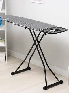 Доска гладильная «Гусиная лапка», 123,5×46 см, регулируемая высота до 90 см