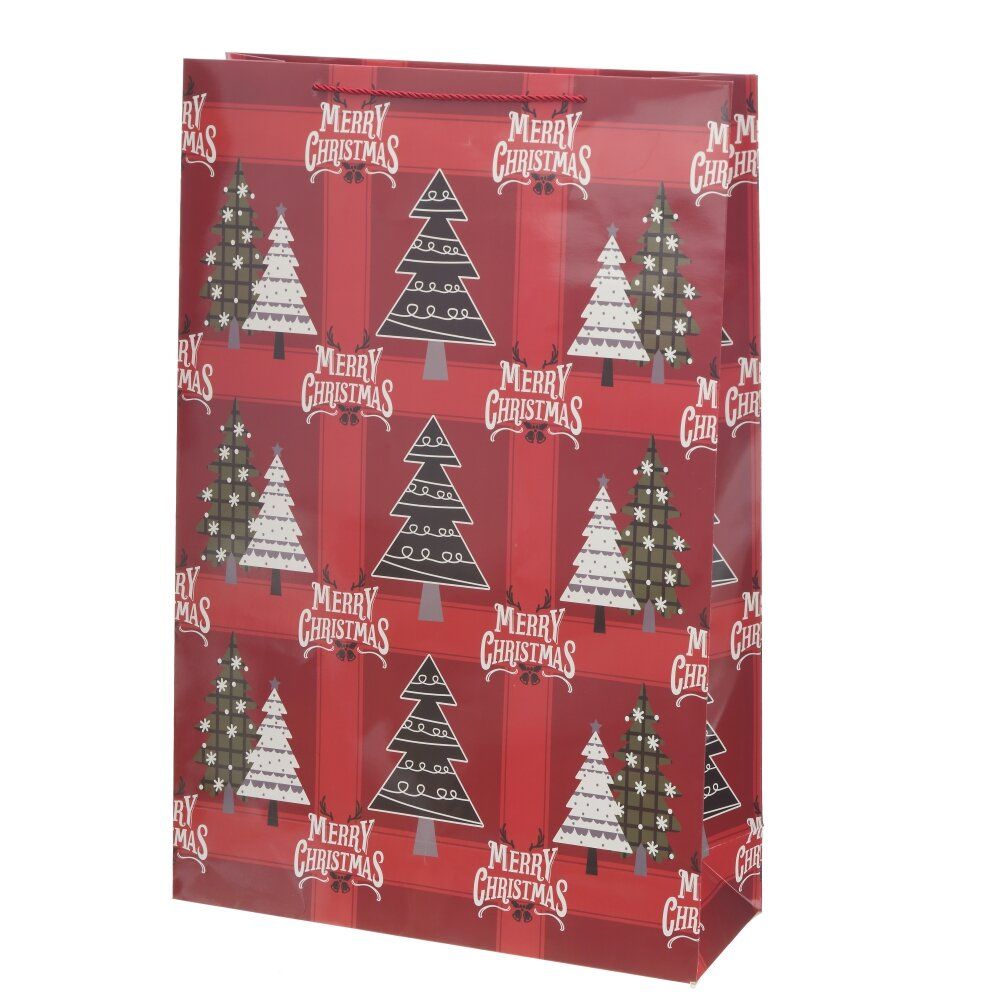 GAEM Пакет подарочный XXL (бумага 210г/м2, блок 12шт, L49 W17 H74 см, 4в.