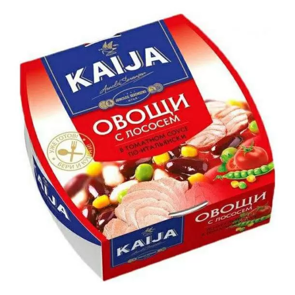 Лосось с овощами по-Итальянски KAIJA 160 гр