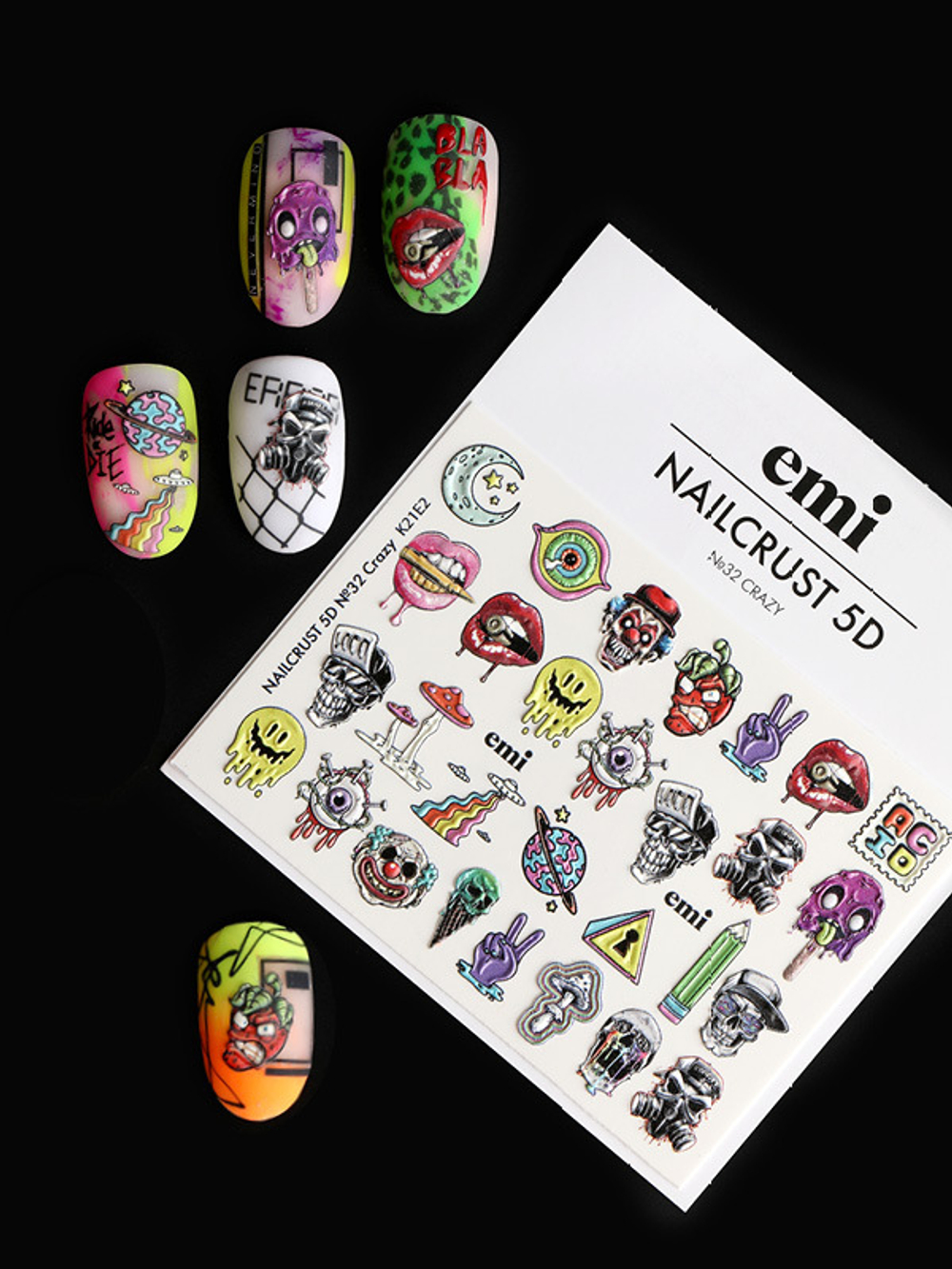 NAILCRUST 5D №32 Сrazy